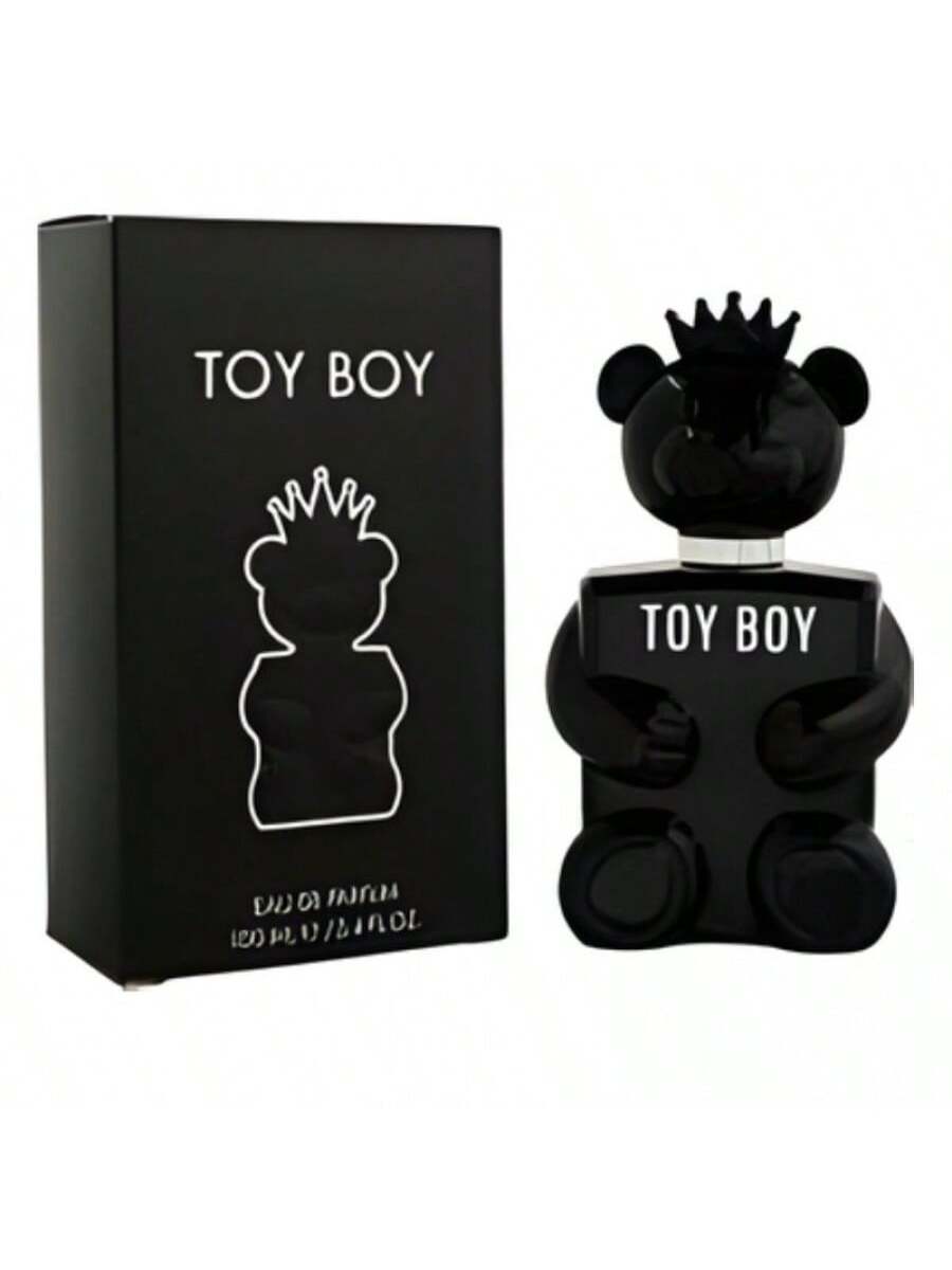 Fragancia Eau de Parfum Diseño de Oso Negro Aroma Floral Especiado y Amaderado 100ml