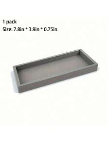 Bandeja giratoria de almacenamiento, material de plástico, diseño con ribete de encaje. Adecuado para tocador, baño, sala de estar y cocina. Forma redonda, tamaño grande. - redondo - Ver 13