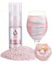 Edible Glitter Spray - Edible Glitter For Cakes Shimmer Powder Cake Sprinkles For Cookie Decorating Chocolate Strawberry
