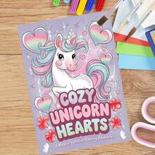 Libro para colorear de Unicornio: Para niños de 4 a 8 años (Libro para colorear de Oso Tonto) Libro en rústica, Regalo de vuelta a clases, Práctica exclusiva para niños, Libro, Vuelta al cole, Útiles escolares