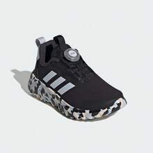 Adidas IE3960 Kids' Fashion Rotating Button Wedge Heel Casual Sports Shoes