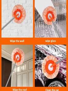 1/2/4 piezas Cabezales de repuesto para trapeador, diseño de cobertura completa, grueso y elástico, almohadillas de repuesto para trapeador de girasol, herramienta de limpieza de polvo para piso, azulejo, limpieza de techo