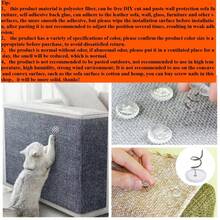 Cat Scratch Furniture Protector Climbing Self Scratching Pad Mat Couch Protector For Scratch Post Cat Tree Shelves Wall Dark,Cat Accessories