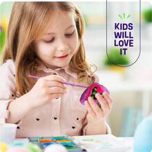 Kids Rock Painting Kit - Glow In The Dark - Christmas Gifts Arts & Crafts For Boys And Girls Ages 6-12 - Craft Activities Kits - Creative Art Toys For 6, 7, 8, 9, 10, 11 & 12 Year Old Kid - 藍色 - 查看 8