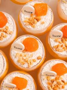 5个透明塑料甜点杯，迷你塑料冷冻蛋糕开胃菜杯，透明小杯，派对四人份甜点盛放杯，适用于婚礼、情人节水果慕斯和冰淇淋品尝派对样品