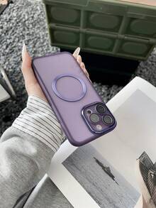 Ốp lưng điện thoại từ tính chống sốc 1 chiếc kèm vòng từ tính tự lắp ráp và miếng bảo vệ ống kính, tương thích với Samsung Galaxy và các dòng máy 11/11 Pro/11 Pro Max/12/12 Pro/12 Pro Max/13/13 Pro/13 Pro Max/14/14 Pro/14 Pro Max/15/15 Pro/15 Pro Max/16/16 Pro/16 Pro Max, G04/G05/G13/G14/G15/G22/G24/G32/G60/G85, Spark 30C, SMART 5/6/7/8/9/10/A57, A5X, quà tặng sinh nhật mùa xuân, phiên bản quốc tế, không phải phiên bản nội địa. - Màu tím - Xem 5