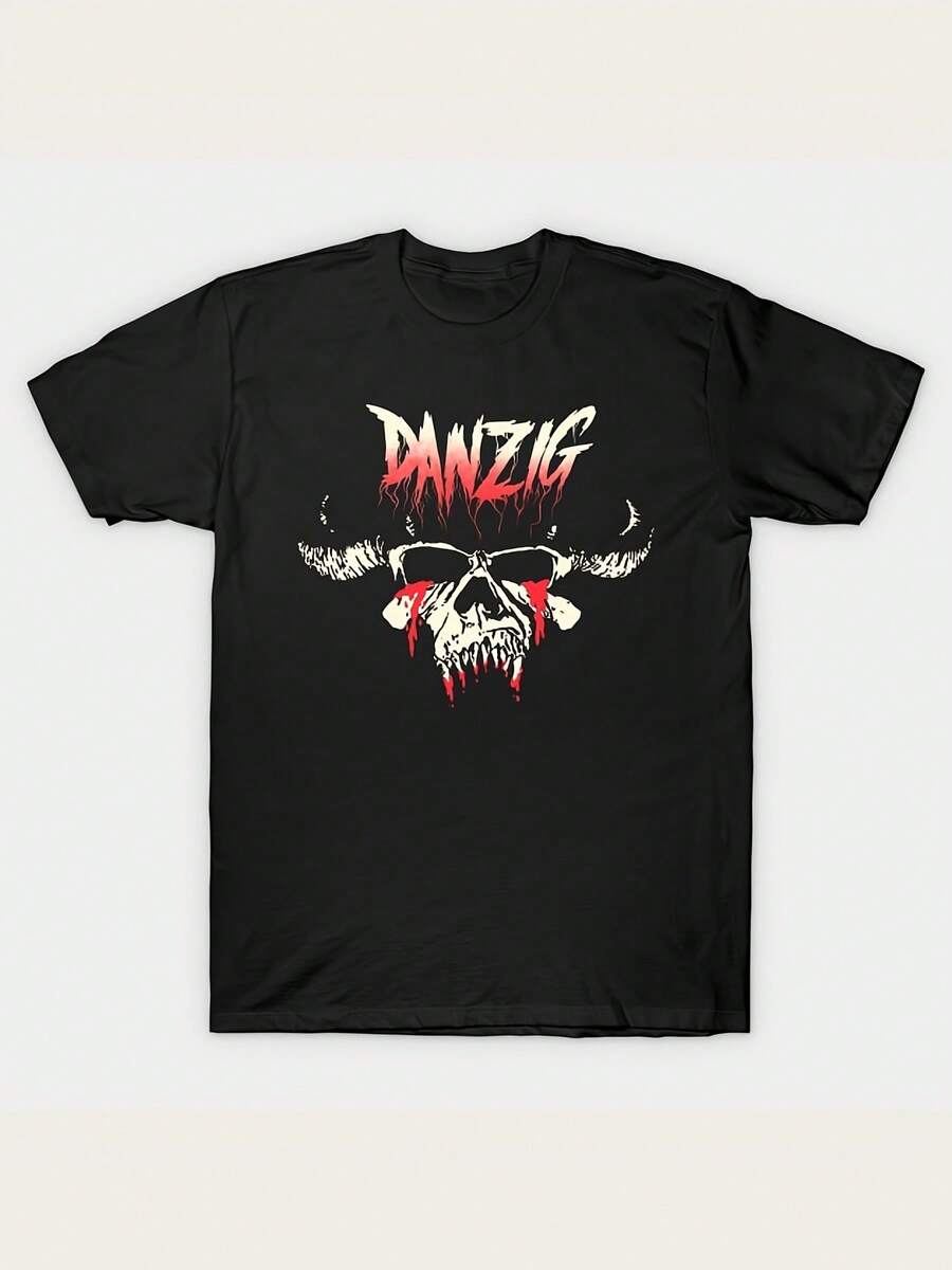Camiseta danzig 1988 - Negro - Ver 1