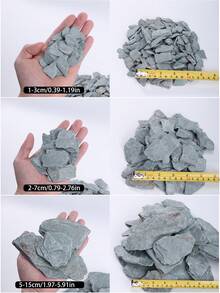 1-15cm 岩石板 - 水族魚缸造景石，適用於魚缸、烏龜缸、玻璃容器、微縮景觀、仙女花園的造景材料，Zelda 魚缸用品造景石 - 彩色 - 查看 4