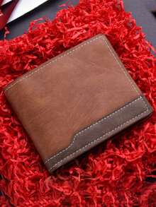 [Anpassad] Personlig graverad plånbok, Anpassad bokstavs- och namngravyr, Unisex bifold plånbok med flera kortfack, Myntficka med dragkedja, Lämplig för alla hjärtans dag, årsdag, födelsedagspresent, Avslappnad hållbar design, Minimalistisk och moderiktig, Högkvalitativt hantverk - Multifärgad - Visa 9