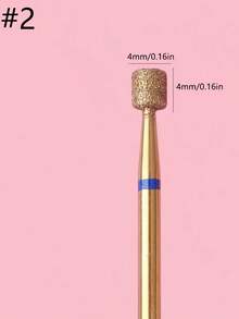 Punte per trapano in lega di titanio, rimozione professionale di cuticole e pelle morta - Dorato - Visualizzare 17