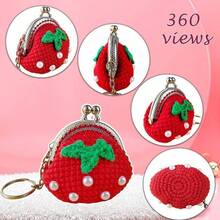 Women Bag Sets - Fresa + Keychain Charms - View 2