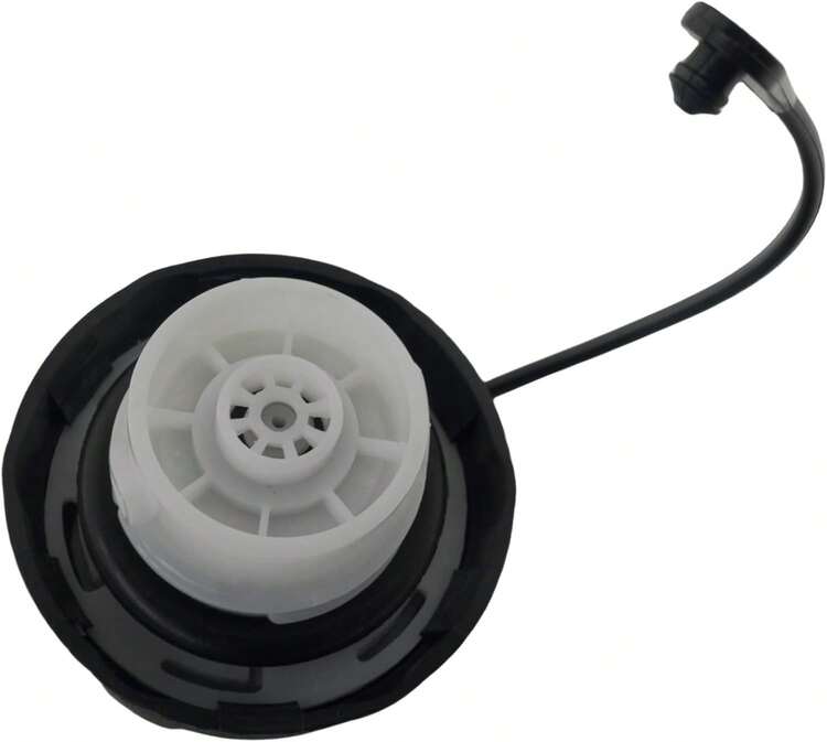Rldym Tapón de llenado de combustible para depósito de combustible, tapa de gas 1711A004 para Mitsubishi 2004-2012 Eclipse, 2004-2008 2010-2011 Endeavor, 2004-2012 Galant, 2014-2018 Outlander, - negro - Añade 6