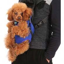 Backpack, Small Dogs Cats Sling Backpack Travel Bag, Pet Backpack Bag Hiking Travel Camping Outdoor Hold Pets to 15 LbsBlue, X - Large - Azul + Extragrande - Ver 3