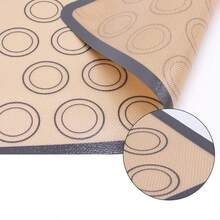 Silicone Baking Mat, Macaron Cake Cookie Pastry Baking Mold, DIY Baking Tray Mat, Non-Stick Kitchen Baking Accessories
