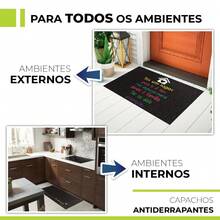 Tapete Capacho Decorativo Para Porta Entrada Tapete Divertido - Área 51 Ca901 - Multicolorido - Visão 8