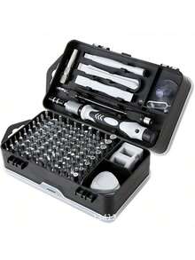 115 In 1 Precision Screwdriver Set Magnetic Too Kit With 108 Bits Multifunctional For Phone, Watch, Digital Devices, Switch & Computer Repairs - Multicolor - View 8