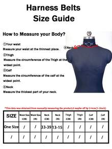 4pcs/2pcs/1pc Punk Gothic Style Necklace, Women's Lingerie Accessory, Adjustable Faux Leather Choker Necklace - Black - View 7