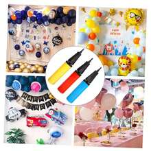 Bomba De Aire Manual Para Inflar Globos Decoracion Fiesta XGXG - Multicolor - Ver 6
