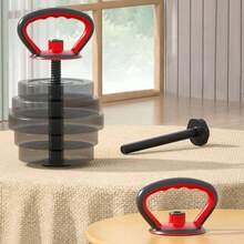 Adjustable Kettlebell Handle Exercise Kettlebells Weight Dumbbells Converter New - Black - View 4