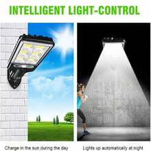 Solar Lights Outdoor Waterproof 20000LM Solar Street Lights Outdoor, LED Solar Flood Lights Dusk To Dawn With Motion Sensor, Solar Parking Lot Lights With Remote Control For Yard - 1 包 - 查看 9