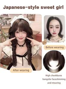 25inch Sweet Jellyfish Curl Wig, Lolita Atmosphere JK Style Wig For Women - Multicolor - View 5