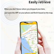 1PC Smart Tracker, Mini Tracker, Mini Key Finder, Location Tracker, Key Finder Anti Loss Alarm Sensor Device, Remote Finder, Used For Locating Mobile Phone Keys, Wallets, Luggage Items, Portable Anti Loss Tag Item Tracker, Suitable For Luggage/Pets - Black - View 9