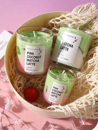 1 pieza Nueva vela de gelatina con aroma, múltiples opciones de fragancia - Café, Matcha, Lavanda, para decoración del hogar, mejora de la ambientación, decoración de la sala de estar, decoración de fiestas, accesorios para el hogar, decoración de bodas, regalos, recuerdos, decoración del ambiente de restaurantes, regalos del Día de San Valentín, regalos, decoración de habitaciones, vela, velas, regalos, velas perfumadas, decoración del hogar, regalos para mejores amigas, regalos para mujeres