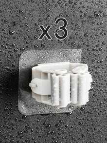 拖把挂钩，壁挂式浴室收纳架，承重力强 - 彩色 - 查看 16