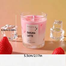 1支6.8厘米迷你欧式抹茶拿铁杯造型无烟香氛蜡烛，营造浪漫氛围，是情人节惊喜、照明、生日礼物的理想之选。适用于浪漫晚餐、时尚家居装饰、摄影道具、派对、情人节、日常使用、婚礼回礼、野餐聚会和节日餐桌装饰。 - 彩色 - 查看 15