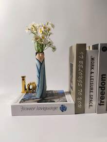 1个手工制作的波西米亚风格人脸花瓶，波西米亚家居装饰花瓶，乡村风格装饰，艺术装饰，手工礼品，适合生日、毕业、园艺、户外、花盆、盆栽植物 - 波西米亞花瓶 - 查看 10