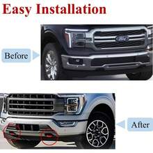 Tow Hook Covers F150 2004 - 2025 Bronco Base/Big Bend/ 2021 - 2025 And Tundra 2017 - 2021, Tow Hitch Covers Compatible With F150 Accessories 2004 - 2025 Orange - Red - View 4