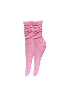 3 Pares de Meias Coloridas para Mulheres, Adequadas para Pilates, Yoga, Ballet, Esportes - Multicolorido - Visão 10