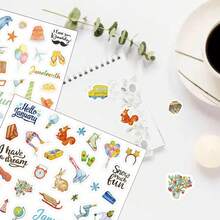 Holiday Seasonal Planning Stickers - Daily Planner Stickers - Various Stickers Suitable For Decoration, Planning, Scrapbooking, Aesthetic Journals, And Junk Journals - Hand-drawn Style - View 5