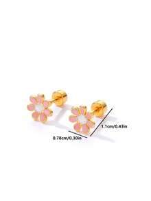 Hoa tai đính đá Valentine, Mẹ, Mẹ, Ngày của Mẹ, Quà tặng - Nhiều màu - Xem 4