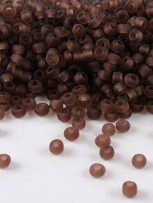 GO2CJBEADS DIY串珠工艺材料 10克手链珠 多色 2毫米圆形玻璃珠，用于珠宝制作