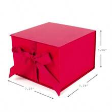 - Caja de regalo Rojo L Grande - como en la foto - Ver 5