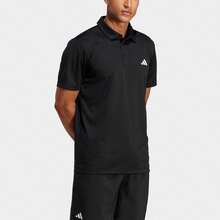 Nike Adidas Mens Train Essentials Polo Shirt - Black - View 2