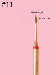 Punte per trapano in lega di titanio, rimozione professionale di cuticole e pelle morta - Dorato - Visualizzare 11