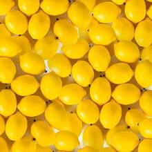 2/4/6pcs Artificial Lemons, Fake Lemons, Yellow Faux Lemons, Home Decor, Store Window Display, Fruit Bowl Decor, Kitchen, Dining Room, Tabletop, Party Decoration - Yellow - View 9