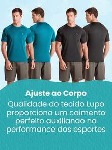 Lupo Sport Men's Dry Fit Half Sleeve Performance Advanced Seamless Gym T-Shirt - Moss Green - View 9