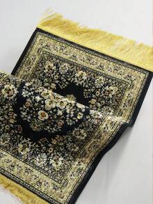 1pc Ramadan Prayer Mat, Foldable Islamic Turkish Prayer Rug For Home, Hajj Supplies, Suitable For Indoor And Outdoor, Ramadan Gift - Multicolor - View 3