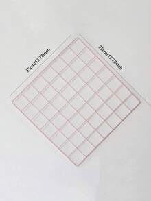 1pc/2pcs - Grid Wall Decor Panel, Metal Wire Mesh Photo Wall, Wall Mounted Shelves, Suitable For Room, Dorm And Office Display Board, Home Decor, Room Decor, Wall Decor Gift, Birthday Graduation Gift, Grid Photo Wall, Metal Wire Mesh Wall Decor Panel For Photo Display, Photo Collage Board, Metal Wire Wall Panel Room Decor, DIY Iron Photo Collage, Foldable Multi-Photo Storage Rack - Pink - View 8