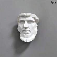 1 Set 3D Statue Fridge Magnets, Beethoven, David, Apollo, Goethe, Athena Sculpture Magnets, Creative Photo Wall Decor, Cute Decoration For Fridge, Whiteboard, Cabinet, Kitchen, Office, Home, Valentine's Day Gift - Multicolor - View 23