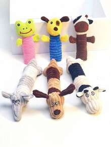 Squeaky Dog Toys - Plush Dog Toys - Stuffed Animal Chew Toys For Dogs - Cute Dog Toys - Stuffed Animal Dog Toys - Durable Herding Dog Toys - Best Toys For Puppies, Medium And Large Dogs To Keep Your Pet Busy (For Pet Use Only) - Multicolor - View 5