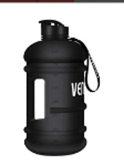 2.2L Water Bottle - Extra-Strong Leakproof 2.2 Litre Large Water Jug Half Gallon Hydrate Bottle With Handle Ideal For Adults Men Family Sports Gym Fitness Outdoor Cycling Bodybuilding