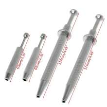 3/4爪珠子夹持器拾取工具钻石宝石爪夹镊子捕捉器抓取器高精度穿刺工具（1/3件装） - 銀色 - 查看 2