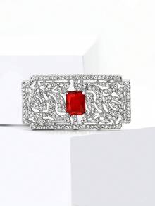 Trâm cài áo cưới đính đá sang trọng - Ghim pha lê dành cho phụ nữ - Phụ kiện cưới/ Quà tặng mùa cưới cho bạn bè - Đá đính cô dâu - Xem 17