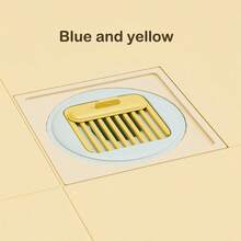 Colador de peine, núcleo de drenaje de piso antiolores, inserto universal para baño, accesorio desodorizante anti-reflujo para drenaje de cabello con tapa sellada - Multicolor - Ver 6