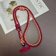 1条全新可调节长挂绳，卡通吊坠项链手机壳支架，通用斜挎手机挂绳，适合旅行、骑行、运动，男女通用，兼容安卓及大多数智能手机，送给母亲、家人、朋友、孩子、生日、节日的礼物 - 彩色 - 查看 12