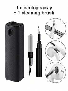 Multi-Purpose Screen Cleaner, Portable Screen Cleaning Kit, Suitable For Car Display, Smartphone And Tablet Screens, Phone Cleaning Set, Screen Cleaning Spray, Touch Screen Cleaning Solution, Screen Cleaning Tools, Laptop Screen Cleaning Kit, TV Screen Cleaner, Tablet And IPad Cleaner - Pink - View 16